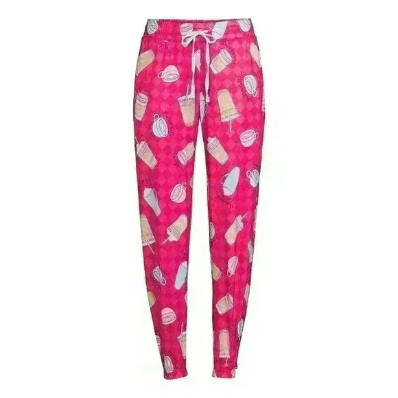 NWT Womens Coffee Sleep Jogger with Pockets Size 2X (18W-20W) Super Soft & Comfy - Picture 5 of 8